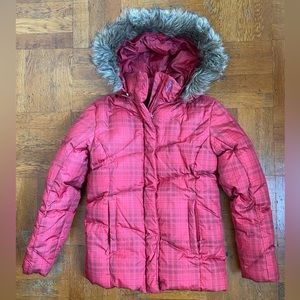 Red Heavy Winter Coat Jacket